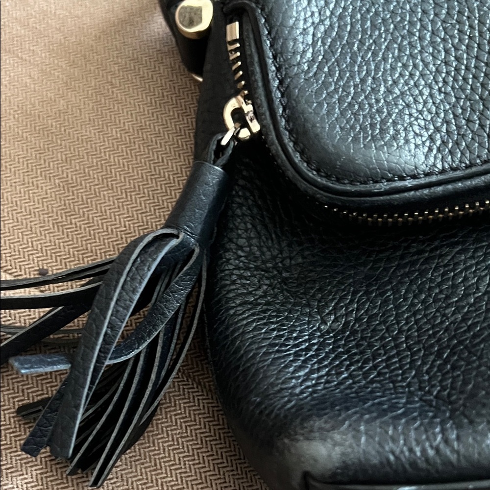 Kate Spade Black Pebbled Leather Crossbody Bag - Picture 3 of 12
